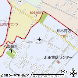 茨城県取手市浜田302周辺の地図