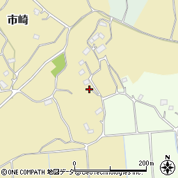 茨城県稲敷市市崎1343周辺の地図