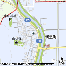 福井県越前市新堂町10周辺の地図
