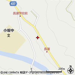 岐阜県下呂市小坂町長瀬41-1周辺の地図