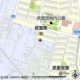 埼玉県春日部市大場586周辺の地図