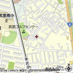 埼玉県春日部市大枝685周辺の地図