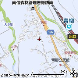 長野県茅野市金沢2079周辺の地図