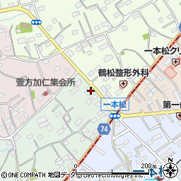 埼玉県坂戸市森戸9周辺の地図