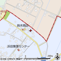 茨城県取手市浜田353周辺の地図