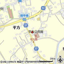 埼玉県上尾市平方931周辺の地図