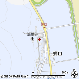 福井県丹生郡越前町蝉口4-12周辺の地図
