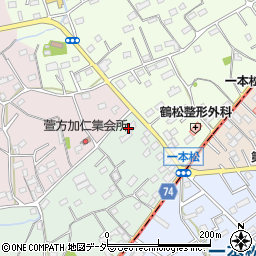 埼玉県坂戸市森戸11周辺の地図