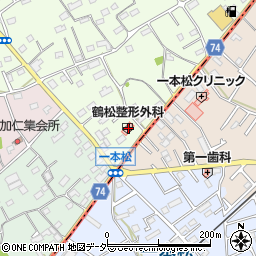 埼玉県坂戸市厚川14-10周辺の地図