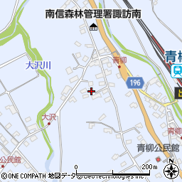 長野県茅野市金沢2080周辺の地図