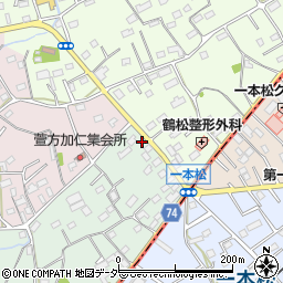 埼玉県坂戸市森戸10周辺の地図