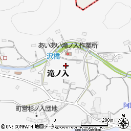 埼玉県入間郡毛呂山町滝ノ入172周辺の地図