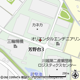 埼玉県川越市芳野台周辺の地図