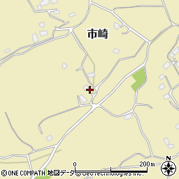 茨城県稲敷市市崎838周辺の地図
