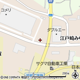 茨城県稲敷市江戸崎みらい周辺の地図