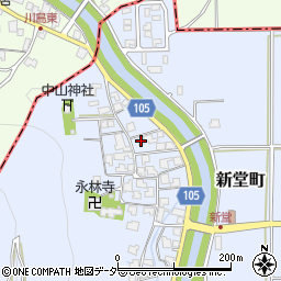 福井県越前市新堂町10-16周辺の地図
