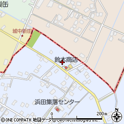 茨城県取手市浜田2045周辺の地図