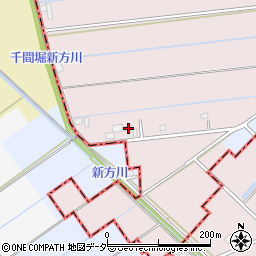 埼玉県春日部市増田新田307周辺の地図