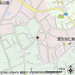埼玉県坂戸市森戸237周辺の地図