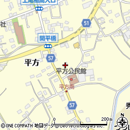 埼玉県上尾市平方929周辺の地図