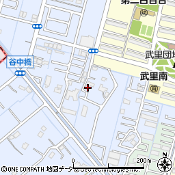 埼玉県春日部市大場648周辺の地図