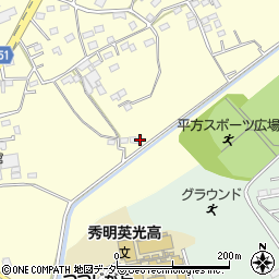 埼玉県上尾市平方1168周辺の地図