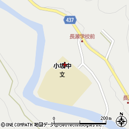 岐阜県下呂市小坂町長瀬395-1周辺の地図