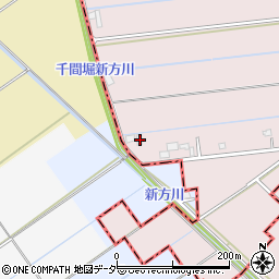 埼玉県春日部市増田新田311周辺の地図