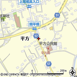 埼玉県上尾市平方936周辺の地図