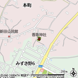 香取神社周辺の地図