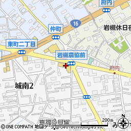 埼玉トヨタ　岩槻店周辺の地図