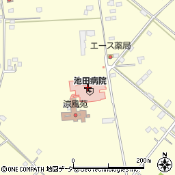池田病院（八峰会）周辺の地図