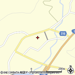 岐阜県郡上市高鷲町鮎立3183周辺の地図