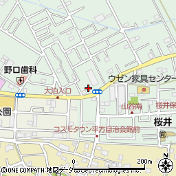 株式会社大仙　関東支社周辺の地図