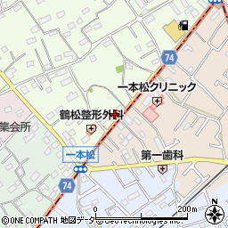 埼玉県坂戸市厚川33周辺の地図