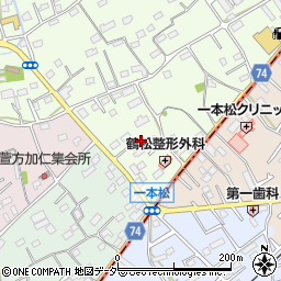 埼玉県坂戸市厚川14-1周辺の地図