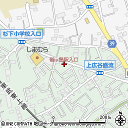 鶴ヶ島駅入口周辺の地図