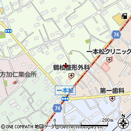 埼玉県坂戸市厚川14-23周辺の地図