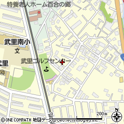 埼玉県春日部市大枝569周辺の地図