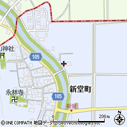 福井県越前市新堂町11周辺の地図