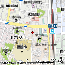 福井県鯖江市日の出町周辺の地図