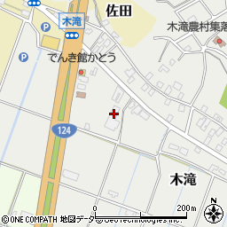 茨城県鹿嶋市木滝108周辺の地図