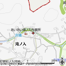 埼玉県入間郡毛呂山町滝ノ入160周辺の地図