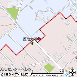 埼玉県春日部市大場301周辺の地図