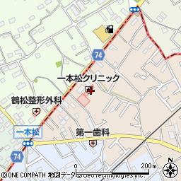 埼玉県鶴ヶ島市下新田17周辺の地図