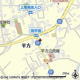 埼玉県上尾市平方937周辺の地図