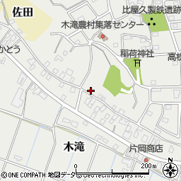 茨城県鹿嶋市木滝194周辺の地図