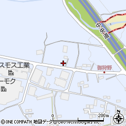 長野県茅野市金沢5617-1周辺の地図