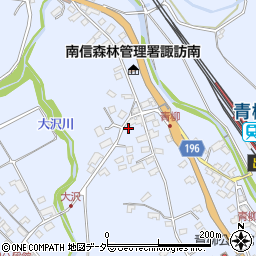 長野県茅野市金沢2085周辺の地図