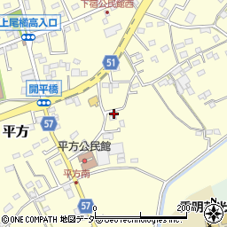 埼玉県上尾市平方916周辺の地図